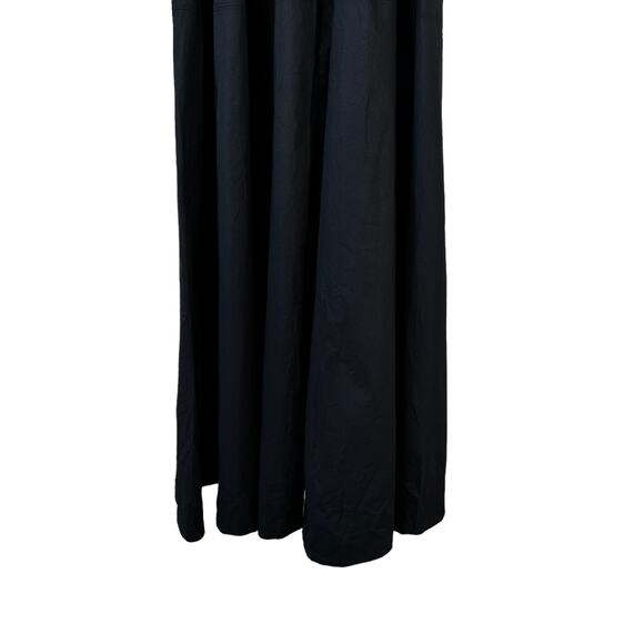 NWT Everlane Womens The Riviera Midi Dress Fit and Flare Black XXS Minimalist - Picture 10 of 14